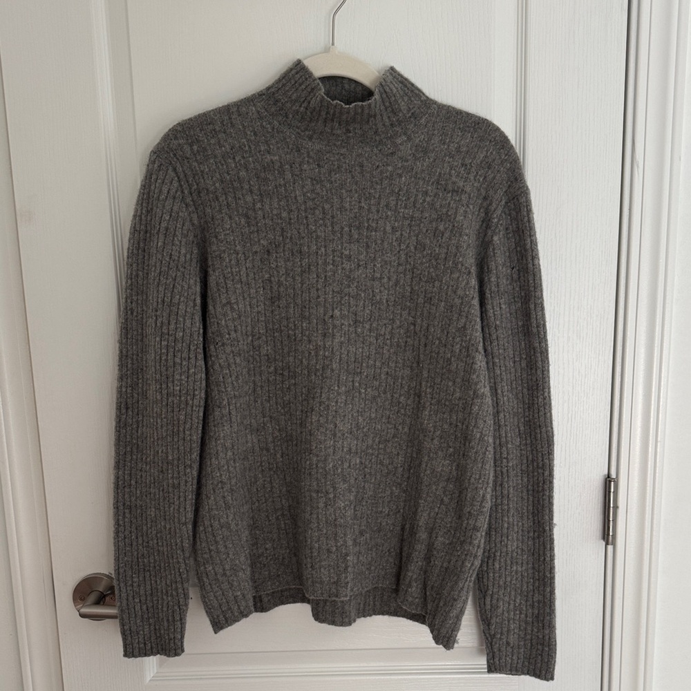 Vintage 90's Guess Jeans Gray Lambswool Sweater